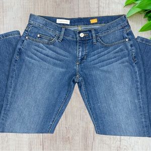 Pilcro and the Letterpress Low Rise Straight Leg Jeans